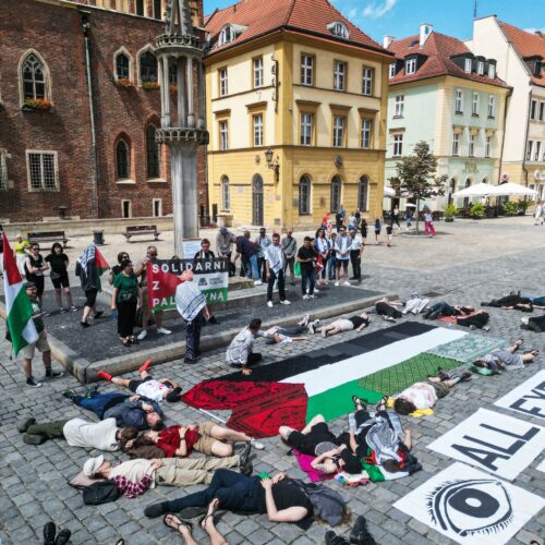 Die In Wrocław dla Gazy
