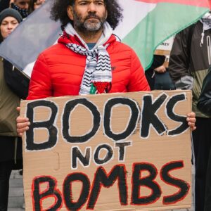 Nakba trwa. Marsz przeciwko ludobójstwu. Fotogarfia: Konrad Zurawowicz