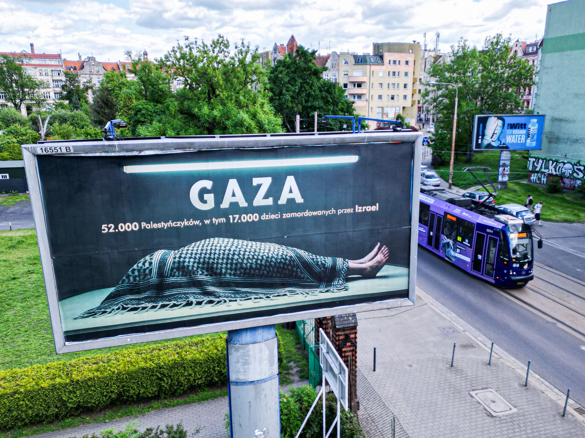 Billboard dla Palestyny