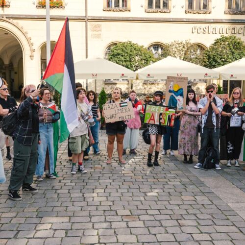 Przestańcie głodzić Gazę! - Foto: Konrad Zurawowicz