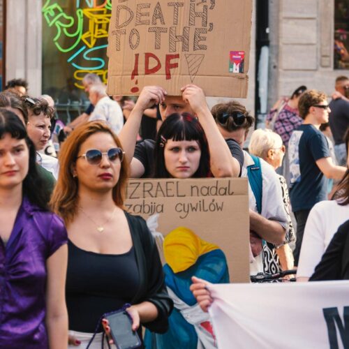 Przestańcie głodzić Gazę! - Foto: Konrad Zurawowicz