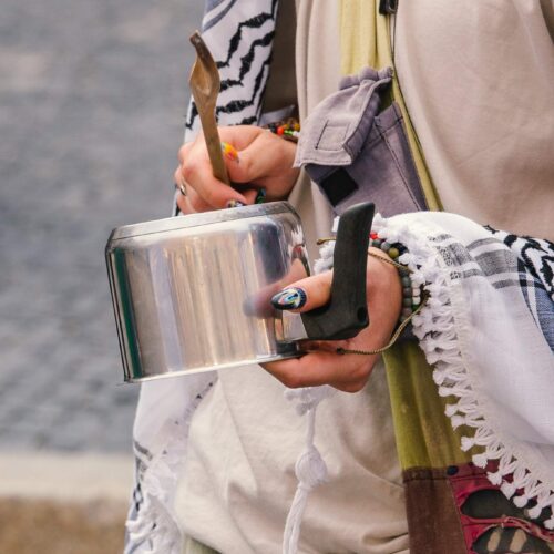 Przestańcie głodzić Gazę! - Foto: Konrad Zurawowicz