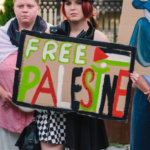 Przestańcie głodzić Gazę! - Foto: Konrad Zurawowicz