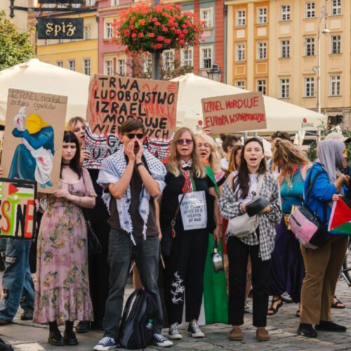 Przestańcie głodzić Gazę! - Foto: Konrad Zurawowicz
