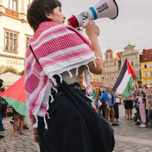 Przestańcie głodzić Gazę! - Foto: Konrad Zurawowicz