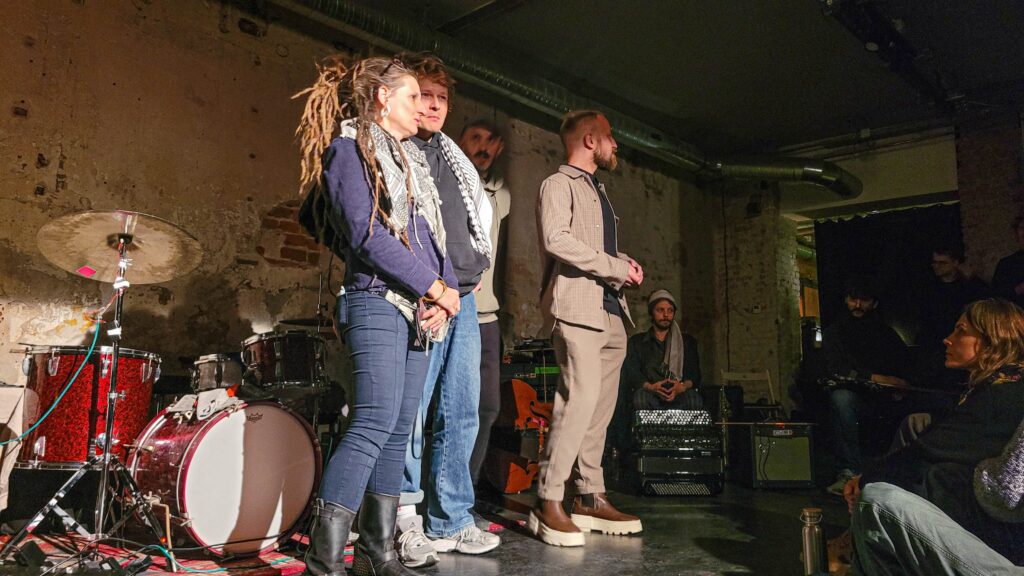 Wieczór sztuki i solidarności z Gazą